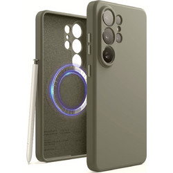 Θήκη Samsung Galaxy S26 Ultra Elago Magnetic Silicone Case Premium Σιλικόνης με MagSafe - Medium Grey (EGS26MSSC69-MGY)