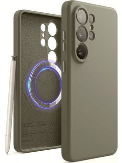 Θήκη Samsung Galaxy S26 Ultra Elago Magnetic Silicone Case Premium Σιλικόνης με MagSafe - Medium Grey (EGS26MSSC69-MGY)