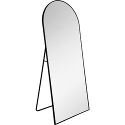 Καθρέπτης Δαπέδου Britt 2210302 70x2,7x170cm Black Mirrors & More Μέταλλο