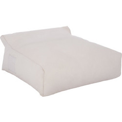ΠΟΥΦ YAMIN 2 ΑΤΟΜΩΝ ΜΕ TEXTILENE 600gr/m2 ΛΕΥΚΟ 140x140x40-60