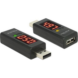 DeLock USB Led Indicator for Volt and Ampere 65569 Συσκευή Ελέγχου Ορθής Λειτουργίας Θύρας USB 65569