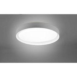Φωτιστικό Πλαφονίερα ZETA R62712411 Γκρί