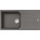 Franke Urban UBG 611-100 Stone Grey Ένθετος Νεροχύτης Γρανίτη Αντιστρεφόμενος 100x50cm