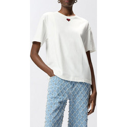 PINKO TORTINO T-SHIRT JERSEY DI COTO 105665A326-Z05 White