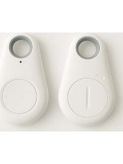 Mini Smart Bluetooth GPS Tracker Για κατοικίδια, παιδιά, ηλικιωμένους, αποσκευές & πολύτιμα αντικείμενα white