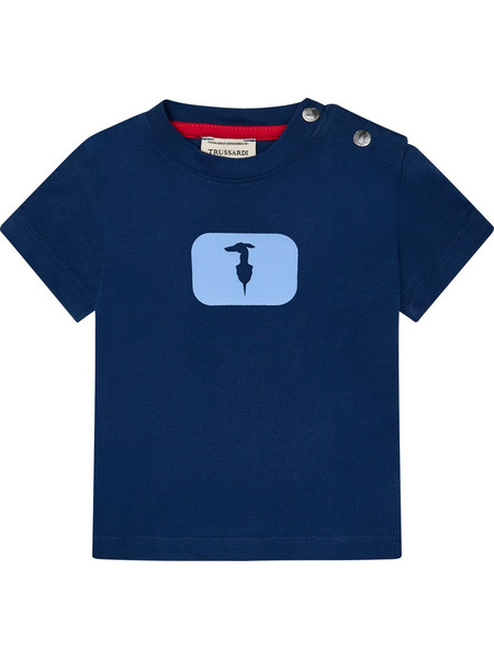 TRUSSARDI TIP26093TS ΠΑΙΔΙΚΗ-ΒΡΕΦΙΚΗ ΜΠΛΟΥΖΑ T.Shirt ΓΙΑ ΑΓΟΡΙΑ ΜΠΛΕ