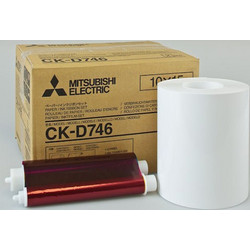Mitsubishi Electric CK-D746 Γνήσια Μελανοταινία 10x15 cm 2x 400 Prints 2τμχ