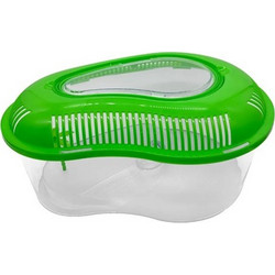Oasis Chicos Turtle Home Χελωνιέρα με Καπάκι Φασόλι 40x28x19,5cm