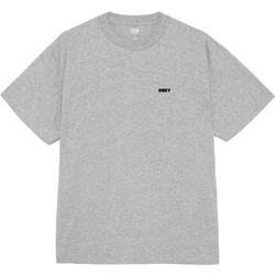 OBEY I WILL OBEY TEE 165264349-HEA Γκρί