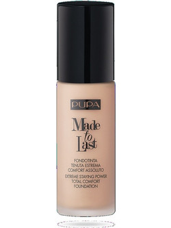 Pupa Made To Last Foundation 030 Natural Beige Spf10 30ml