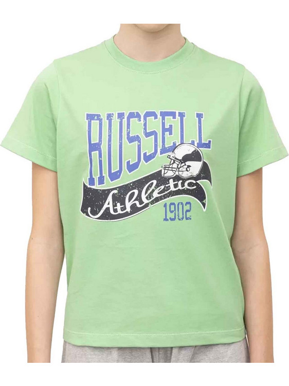 Russell Athletic Παιδικό T-Shirt Κοντομάνικο Lime A3-913-1-230
