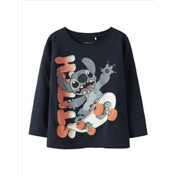 Name It Lilo & Stitch Παιδικό Φούτερ Navy Μπλε 13247167