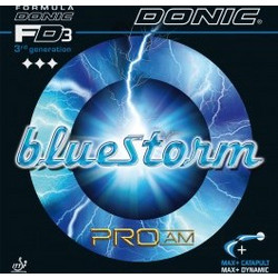 Λάστιχο Πινγκ-Πονγκ Donic Bluestorm Pro AM - black