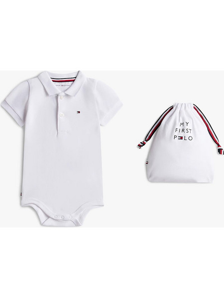 Tommy Hilfiger Polo Body Giftpack Κορμάκια Λευκά KN0KN02372-YBR