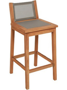 just 5541 G Σκαμπό μπάρ μασίφ ξύλο Teak Διάσταση: Μ040xΠ042xΥ086cm