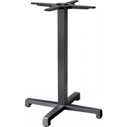 TABLE BASE CROSS ART. 5191 Βάση αλουμινίου 55χ55x50 υψος cm για επιφανειες 80χ80 και Φ80