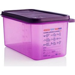 Αεροστεγές Δοχείο Τροφίμων GN 1/3 Antialergenos 6lt 325x176x150mm 61393 - Araven