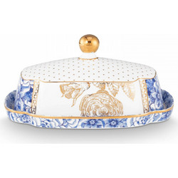 PIP STUDIO - ΠΟΡΣΕΛΑΝΙΝΗ ΒΟΥΤΥΡΙΕΡΑ ROYAL WHITE 19cm x 4 cm x 9cm