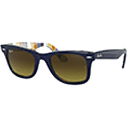 Ray-Ban RB2140 1320/85 Γυναικεία Γυαλιά Ηλίου Τετράγωνα Κοκάλινα Πολύχρωμα με Καφέ Degradee Φακό