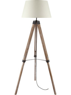 Φωτιστικό Επιδαπέδιο Aca TF17701FOBB MOUSSE Μπεζ/Κρεμ (Beige/Creme)