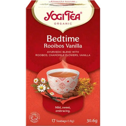 Yogi Tea Βιολογικό Τσάι Roibos Vanilla Bedtime 17 Teabags 18586