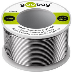 GOOBAY GOOBAY σύρμα συγκόλλησης 40844, Φ1mm, lead free, 100g