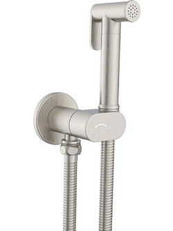 Σετ Διακόπτη Μπιντέ (μόνο Κρύο) Brushed Nickel Interflex TERRA SERIE 098148