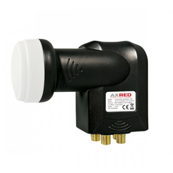 AXRED AXRED Quad LNB LX-40 0.1dB GOLD LINE UNIVERSAL LNB 11899