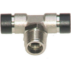 Ταυ αρσενικό 1/4" σε 2 σωλήνες 10mm
