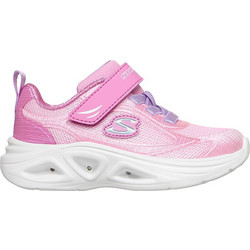 Skechers Παιδικά Sneakers με Φωτάκια Ροζ Λιλά 303729N-PKLV