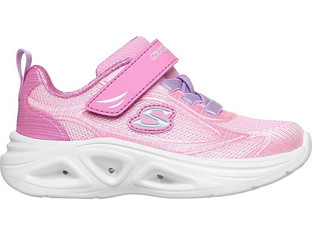 Skechers Παιδικά Sneakers με Φωτάκια Ροζ Λιλά 303729N-PKLV