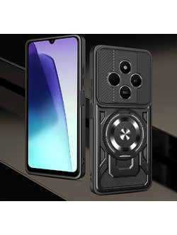 Techsuit RuggedCam Θήκη Black (Xiaomi Redmi 14C / Poco C75)