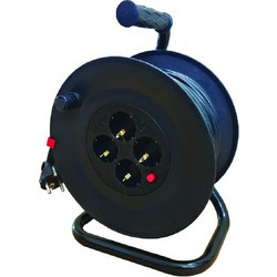 ΣΤΡΟΦΕΙΟ ΚΑΛΩΔΙΟΥ ΠΛΑΣΤΙΚΟ ΑΝΟΙΧΤΟΥ ΤΥΠΟΥ 4 ΣΟΥΚΟ ΑΣΦ. ΜΕ ΘΕΡΜ. ΠΡΟΣΤ. H05VV-F 3x1.5mm2 IP20 25m