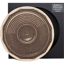 Simply Analog Simply Analog Cork Turntable Platter Mat (Speaker Printed) 038020