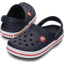 Crocs Crocband Clog Παιδικά Παπούτσια Θαλάσσης Ανατομικά Navy Μπλε 207006-485