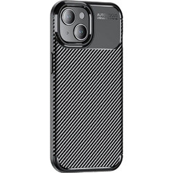 Ancus AutoFocus Carbon Fiber Back Cover Black (iPhone 15 Plus)