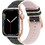 Hoco WA11 Diamond Series Λουράκι Σιλικόνης Black / Gold / Blue (Apple Watch 42 / 44 / 45 / 49mm)