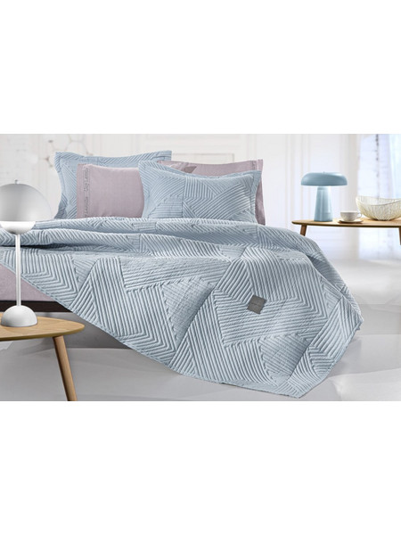 Σετ Κουβερλί King Size 2 Τεμαχίων Guy Laroche Ziana Denim 250x240