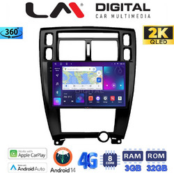 LM Digital ZD8006B Ηχοσύστημα Αυτοκινήτου με Οθόνη Αφής 2DIN GPS