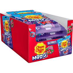 Chupa Chups Mads Berries Ζελεδάκια 45gr Συσκευασία 12 Τεμαχίων