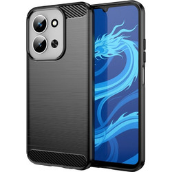 Forcell Carbon Back Cover Black (Xiaomi Redmi 15C / Poco C85)
