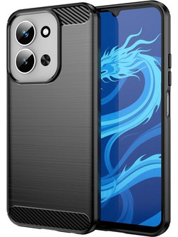 Forcell Carbon Back Cover Black (Xiaomi Redmi 15C / Poco C85)