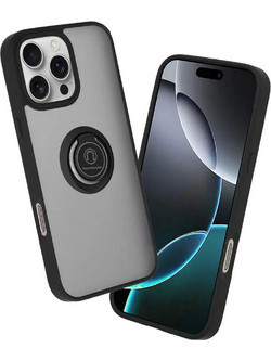 Techsuit Glinth Back Cover Black (iPhone 16 Pro)