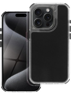 Forcell iPhone 16 Pro Max Matrix Θήκη Σιλικόνης - Black