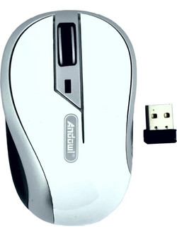 Andowl QM63 Ασύρματο Mini Ποντίκι White