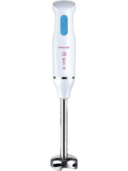Sokany SK-778-3 White Ραβδομπλέντερ με Ανοξείδωτη Ράβδο 1000W