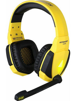 Kotion Each G4000 Gaming Headset Over Ear Yellow Black