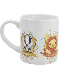 Κεραμική κούπα 250ml σε κουτί δώρου Harry Potter - Chibi Hogwarts Crest Houses - Stor