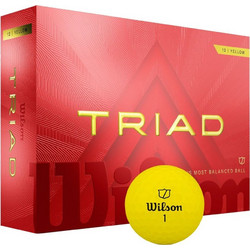 Wilson - Triad Golf Ball Yellow 12-balls
