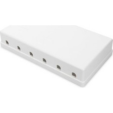 Digitus 6-Port Surface Box For Keystone Modules, Pure White (DN-93705)